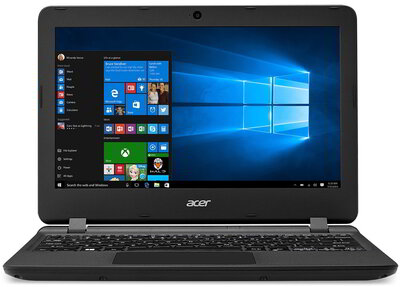 Acer Aspire ES (ES1-132-C920) - 11.6" HD, Celeron N3350, 4GB, 32GB eMMC, Microsoft Windows 10 Home - Fekete Mini Laptop