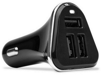Olixar 48753 Autós töltő 5.2A (3x USB) Fekete