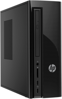HP 260-a101nn Számítógép - Fekete Win10 Home (Z0L25EA)