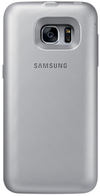 Samsung EP-TG935BSEGWW Galaxy S7 edge Akkumulátoros hátlap - Ezüst