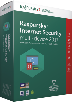 Kaspersky Internet Security 2017 HUN vírusirtó szoftver (3 felhasználó / 1 év)