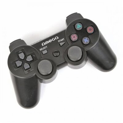 Omega Gamepad Phantom Pro PC USB Blister - Fekete
