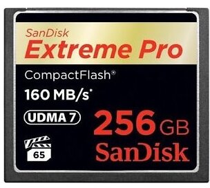 SanDisk 256GB Extreme Pro CompactFlash CF memóriakártya