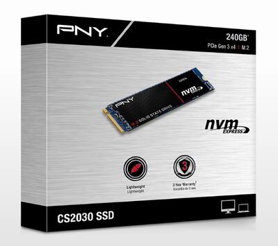 PNY 240GB CS2030 240GB M.2 PCIe SSD