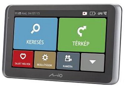 Mio 6.2" MiVue Drive 60 LM GPS navigáció (Teljes EU térkép) beépített Full HD kamerával