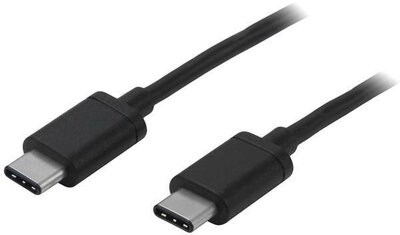 Startech USB2CC2M USB 2.0 USB-C töltőkábel 2m - Fekete