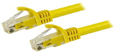 Startech N6PATC1MYL UTP CAT6 Patch kábel 1m Sárga