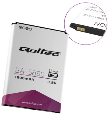 Qoltec 52077 HTC BA-S890 Telefon akkumulátor 1800mAh