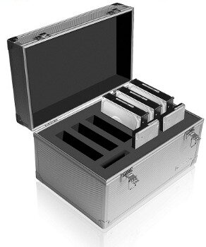 RaidSonic Icy Box IB-AC626 2.5" - 3.5" HDD Alumínium bőrönd