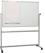 2X3 SA TOS129 kétoldalú forgatható hordozható tábla 120x90 (whiteboards - Magnetic)