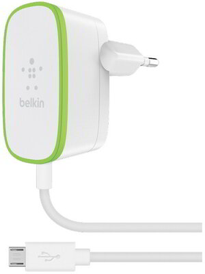Belkin F7U009VF06-WHT Hálózati Micro-USB töltő 1.8m (12W/2.4A) - Fehér