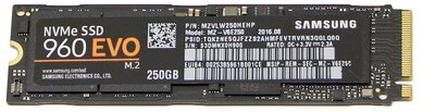 Samsung 250GB 960 Evo NVMe M.2 SSD