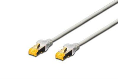 Digitus DK-1644-A-005 Premium S/FTP CAT6a Patch kábel 0.5m Szürke