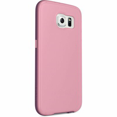 Belkin Samsung S6 Grip Candy TPU Műanyag Tok - Rózsaszín/Átlátszó