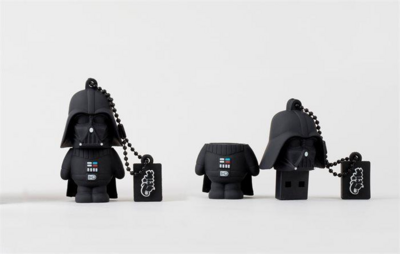 Tribe 16GB USB2.0 Star Wars Darth Vader Pendrive Fekete