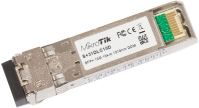 MikroTik S+31DLC10D 10G SFP+ DDM transceiver