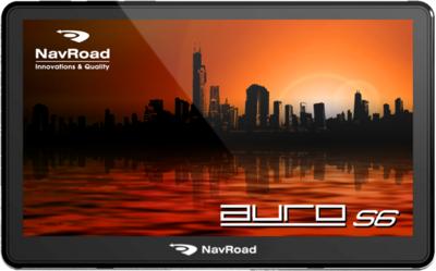 NavRoad AURO S6 5" GPS+GLONASS navigáció (Térkép nélkül)