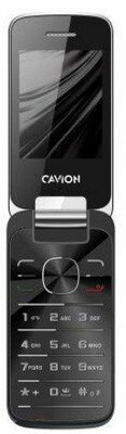 Kiano Cavion Flip 2.4 Dual SIM Mobiltelefon - Fekete