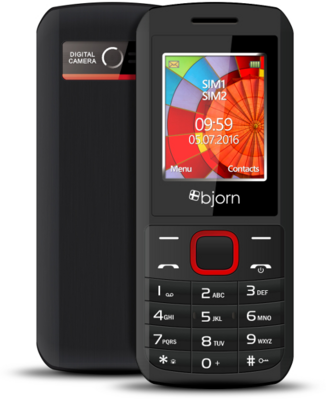 Lark Bjorn P220 Dual SIM Okostelefon - Fekete