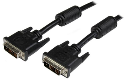 Startech DVIDSMM3M DVI-D - DVI-D (Apa-Apa) Adapterkábel 3m Fekete