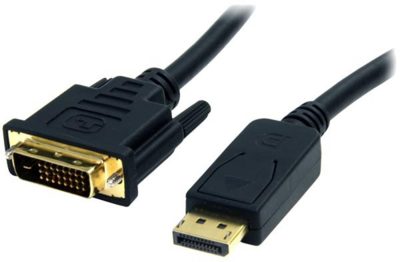 Startech DP2DVI2MM6 DisplayPort - DVI (Apa-Apa) Adapterkábel 1.8m Fekete