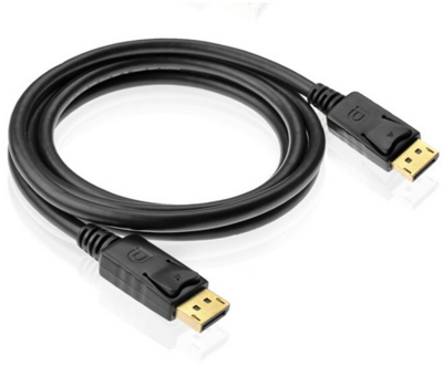 Sbox DP-DP-2 DisplayPort - DispalyPort (apa - apa) kábel 2m - Fekete