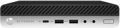HP EliteDesk 800 G3 DM i5 256GB SSD Számítógép - Fekete/Ezüst Win10 Pro HU