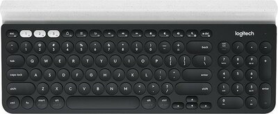 Logitech K780 Wireless Billentyűzet CH - Fekete/fehér