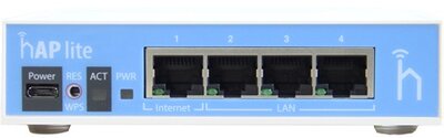 MikroTik RB941-2ND hAP Wi-Fi access point - Kék