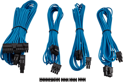 Corsair Prémium PSU kábel KIT Type 4 (Gen. 3) - Kék