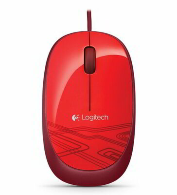 Logitech M105 USB Egér - Piros (Occident Packaging)