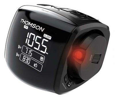 Thomson CP280 Rádiós ébresztőóra - Fekete
