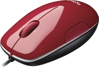 Logitech M150 EWR2 Egér - Piros