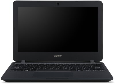 Acer Travelmate B11 (TMB117-M-C2X5) - 11.6" HD, Celeron QuadCore N3160, 4GB, 1TB HDD, Linux - Fekete Üzleti Laptop