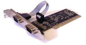 Unitek Y-7503 2x RS-232 PCI Vezérlő kártya