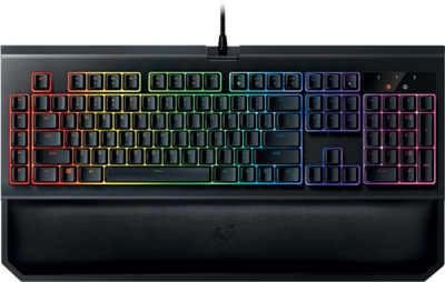 Razer BlackWidow Chroma V2 Orange Mechanical Gaming Billentyűzet - Fekete