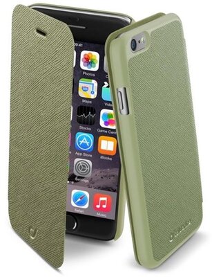 Cellularline Book Color iPhone 6 Flip Tok - Zöld