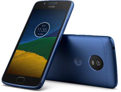 Motorola Moto G5 DUAL SIM kártyafüggetlen okostelefon, Blue (Android)