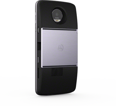 Motorola Moto Z & Z Play Moto Mods Insta-Share Projector (Projektor hátlap), Fekete