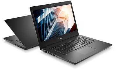 DELL Latitude 3480 - 14.0" HD, Core i3-7100U, 4GB, 500GB HDD, Microsoft Windows 10 Professional - Üzleti Laptop 3 év garanciával