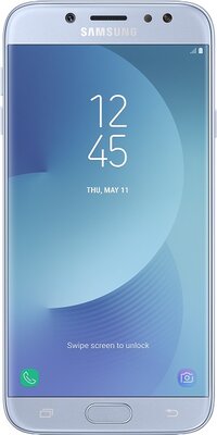 Samsung J730 Galaxy J7 (2017) Dual SIM kártyafüggetlen okostelefon, Blue/Silver