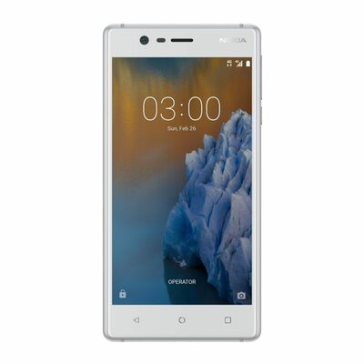 Nokia 3 Dual SIM kártyafüggetlen okostelefon, White (Android)