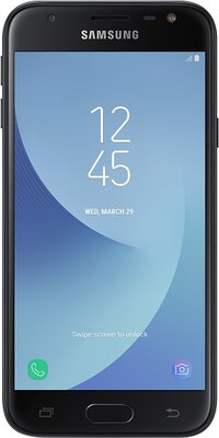 Samsung J330 Galaxy J3 (2017) Dual SIM kártyafüggetlen okostelefon, Black (Android)