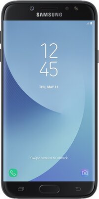 Samsung J730 Galaxy J7 (2017) Dual SIM kártyafüggetlen okostelefon, Black (Android)