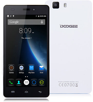 Doogee X5 Pro DS (Dual SIM) kártyafüggetlen okostelefon, Fehér