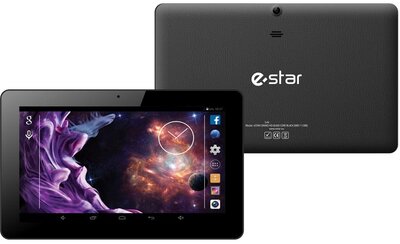 eSTAR 10.1" Grand HD Quad Core WiF+4G Tablet Fekete