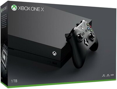 Xbox One X játékkonzol 1TB - Fekete