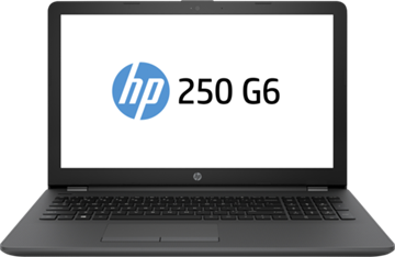 HP 250 G6 - 15.6" HD, Celeron N3350, 4GB, 128GB SSD, DVD író, DOS - Fekete Laptop 3 év garanciával