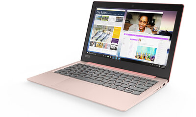 Lenovo Ideapad 120s - 11.6" HD, Celeron QuadCore N3450, 4GB, 64GB eMMC, Microsoft Windows 10 Home & Office 365 előfizetés - Rózsaszín Mini Laptop WOMEN'S TOP