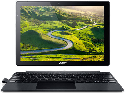Acer Switch Alpha 12 (SA5-271-345L) - 12" QHD IPS TOUCH + Pen, Core i3-6006U, 8GB, 256GB SSD, Microsoft indows 10 Home - Szürke Átalakítható Laptop